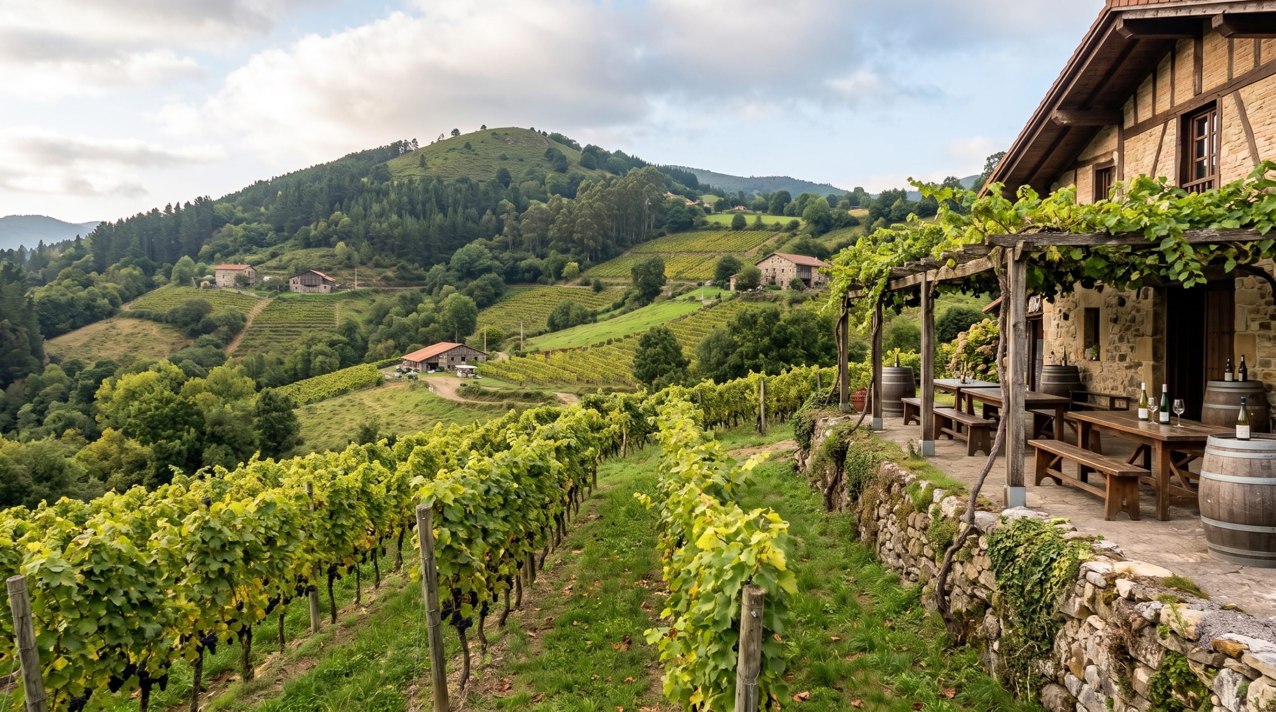 Los colores del txakoli: por qué el otoño es el secreto mejor guardado de Bakio 